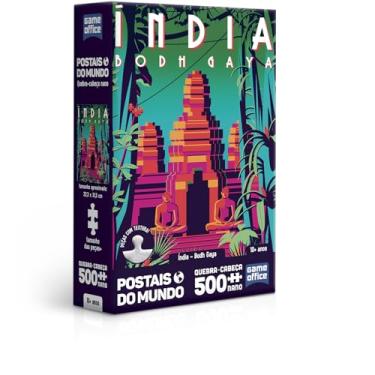 Imagem de Toyster - Quebra-Cabeça: Postais do Mundo - Índia - Nano 500 Peças - Game Office