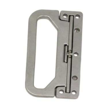 Imagem de WeiLaiKeQi Alça de com mola de fácil instalação, alças de anel de metal multiuso para serviços pesados ​​para baús, caixas de ferramentas