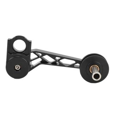 Imagem de Tensor De Corrente 8T Polia De Liga De Alumínio Ciclismo Estabilizador De Corrente para Modelos Brompton Pline Tline 5 6 7 Velocidade Traseiro Desviadores Substituição Do Tensor (Preto)