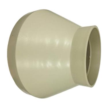 Imagem de Conector redutor de tubo de duto de 8 a 11 cm Rhienent, conector redutor de duto, adaptador de duto de ar para dutos de ventilação de aquecimento e resfriamento para sistemas de ventilação de banheiro