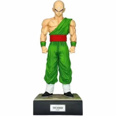 Imagem de Super Saiyan Tien Shinhan Dragon Ball Anime Figura Modelo Estátua Deco