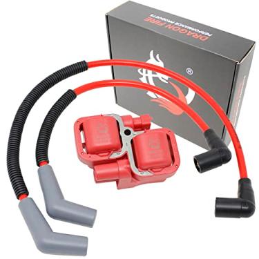 Imagem de AIP Electronics Pacote De Energia Desempenho Dragon Fire, Bobina Ignição E Cabos Plugue Baixa Ohm Compatíveis Com Can-Am Renegade Outlander Maverick Defender Commander Traxter 2003-2020, Substitui 4