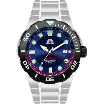 Imagem de Relógio Orient Masculino Automático Seatech Gmt Nh3tt001 D1gx Titanium
