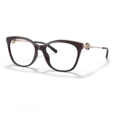 Imagem de Armação Óculos De Grau Feminino Michael Kors Rome Mk4076u 3344 54
