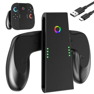 Imagem de FANPL Charging Grip for Nintendo Switch 2 JoyCons Controller, Comfort Handle Grips for joycon 2 with 1 m/3.3 Ft USB Type-C Data Cable
