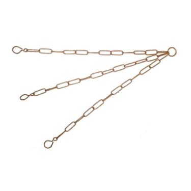 Imagem de Kit 5 Corrente 34 cm para pendurar xaxim vaso pratos Cuias