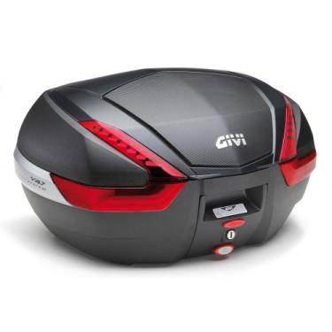 Imagem de Baú Givi Monokey 47L V47NN Tampa ABS Carbon Look