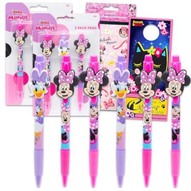 Imagem de Disney Conjunto De Lembrancinhas Festa Com Canetas Da Minnie Mouse - Pacote 6 E Daisy Duck, Além Adesivos, Mais Suprimentos