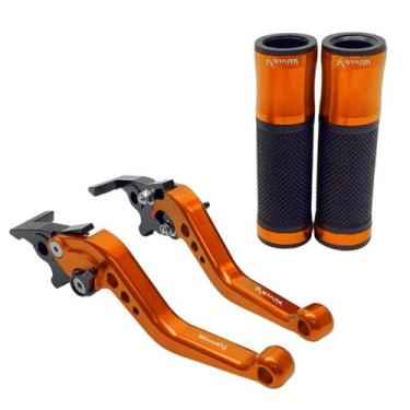 Imagem de Manete Manopla Esportivo Yamaha Nmax 160 Nmax 160 Todas - Stark Race, 