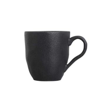 Imagem de Caneca Em Cerâmica Preto Matte 250ml Porto Brasil