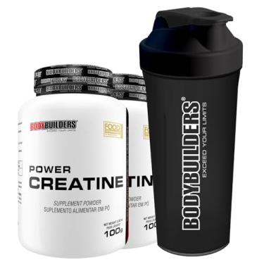 Imagem de Kit 2x Power Creatina 100g + Coqueteleira - Bodybuilders