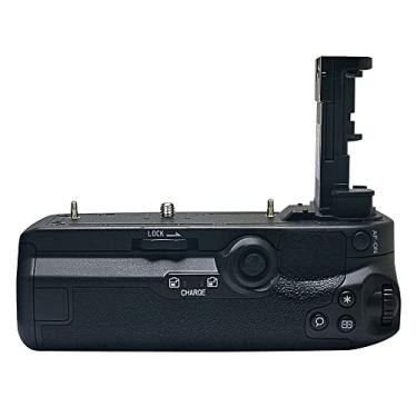 Imagem de mcoplus Pacote De Bateria Multifuncional Vertical Bg-Eos R5 R6 Como Substituição Bg-R10 Para Câmera Canon Eos R5C Mark Ii (Não Rp/R), Use Lp-E6Nh (Bateria Não Incluída)