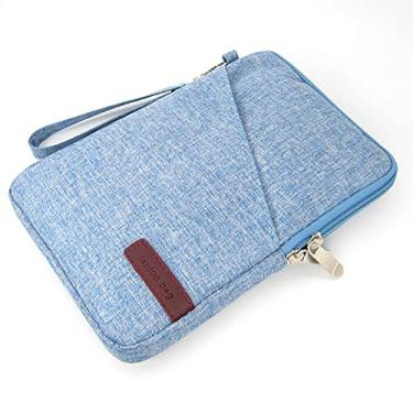 Imagem de Capa protetora resistente à água para tablet bolsa portátil compatível com GPD Pocket 4 (azul)