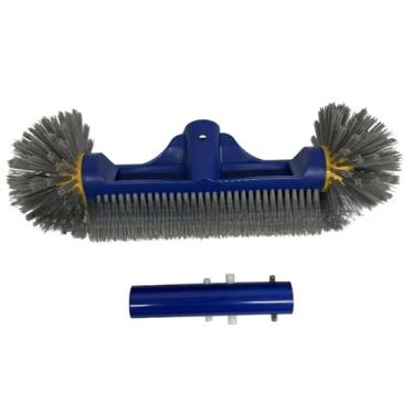 Imagem de Baoblaze Cabeça de escova de piscina, função multi -multi de 13 '' facilmente com pontas redondas para degraus