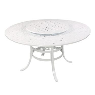 Imagem de Mesa de Alumínio Fundido Modelo Giratório Havana - Liderança Alumínios