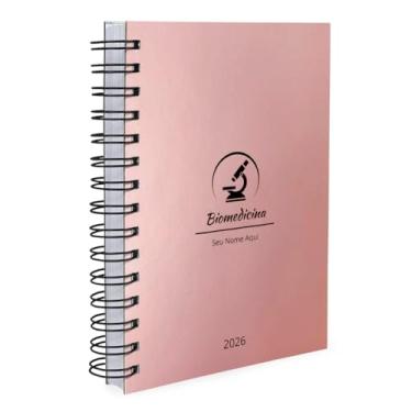 Imagem de Agenda 2026 Personalizada Profissões Rse Biomedicina