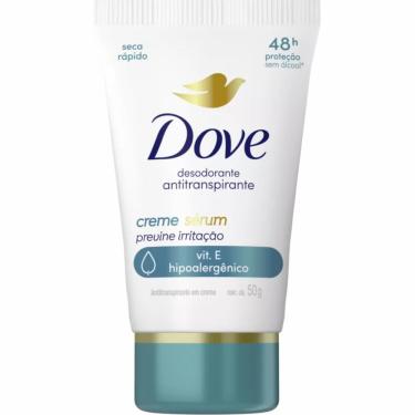 Imagem de Desodorante Antitranspirante em Creme Dove Sérum Vitamina E Hipoalergênico 50g