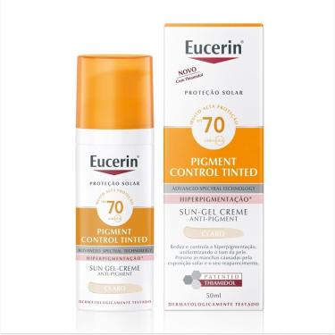 Imagem de Eucerin Sun Pigment Control Matted Claro FPS 70 Proteção Solar Facial 50ml