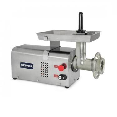 Imagem de Moedor De Carne Metvisa Boca 22 Estanho Motor 1CV Gabinete em Inox PCL