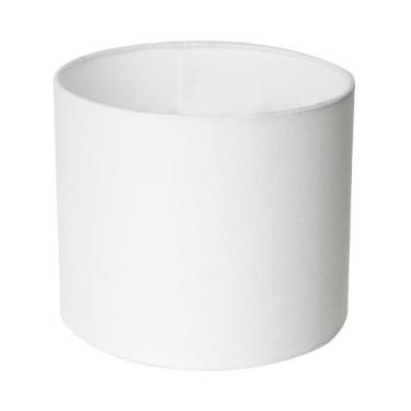 Imagem de Cupula Para Abajur 15 cm x 18 cm x 18 cm Tecido Algodão Soquete Nacion