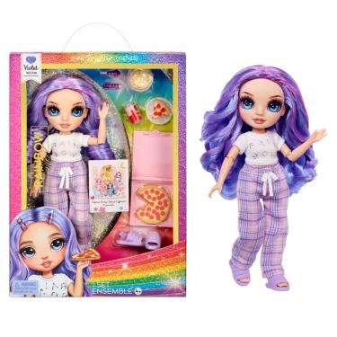 Imagem de Rainbow High Jr High  PJ Party - Violet 23cm M SHOP COMERCIAL LTD Rainbow High Jr High | PJ Party - Violet 23cm M SHOP COMERCIAL LTD