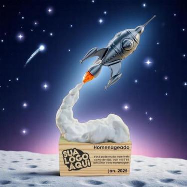 Imagem de Troféu Foguete - 4 Dimension, 25 unidades