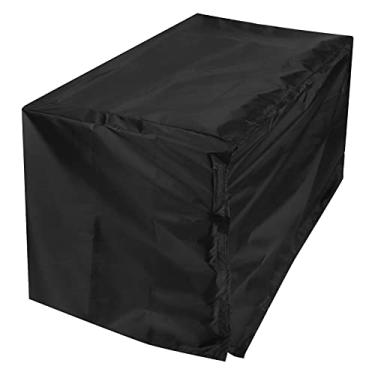 Imagem de Capa de caixa de caixa de cães Cffuvros, capa de canil de tecido oxford pesado, gaiola de cão à prova de poeira CAGA DE PETURA DE PETURO DE PETO AO ANTIME (L: 42 polegadas)