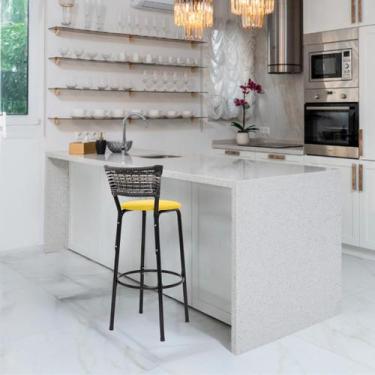Imagem de Banqueta Banco Para Cozinha Balcão Bar Bistrô Área Gourmet Bancada Ilh