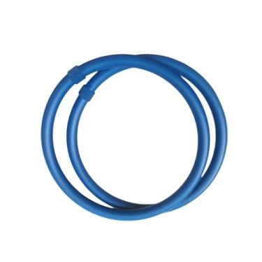 Imagem de UGPLM Arco de exercício com peso para braços, design amigável, espuma divertida e fácil de fortalecer braços e ombros, treinamento de braços de ioga para, Azul