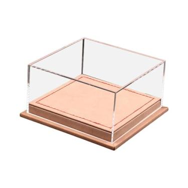 Imagem de Yunhgft Caixa de Exposição para Carrinhos de Brinquedo em Escala 1:64, Tampa de Acrílico Transparente, Organizador de Modelos de Veículos, Leve, Multifunciona, Rosa claro, Tamanho real