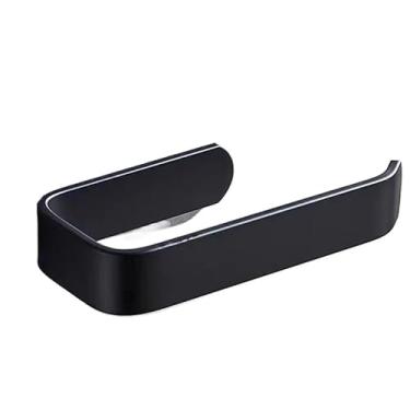 Imagem de Porta Papel Higiênico em Plástico de 4mm - Cor Preta (ALEATORIO 3 UN)