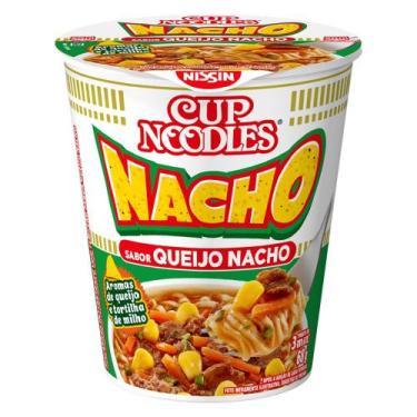 Imagem de Macarrão Cup Noodles Queijo Nacho 68g
