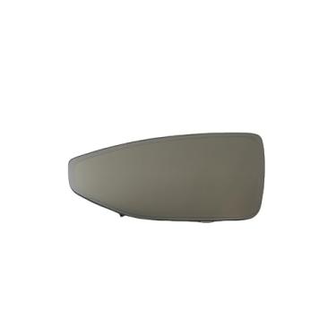 Imagem de ZHENJUN Substituição de vidro do espelho retrovisor do lado do motorista para Audi A6 S6 S7 A7 A8 S8 C8 (2019-2024), aquecido, autoescurecimento, com placa traseira (LH), compatível com OE AU 1324107