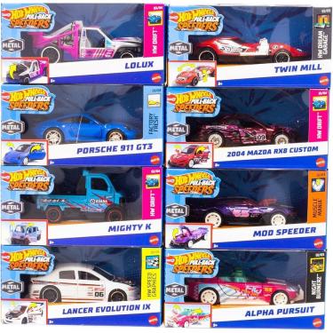 Imagem de Carrinho Hot Wheels Pull-Backs Fricção 10 Cm Mattel - Aleatório - HPR70