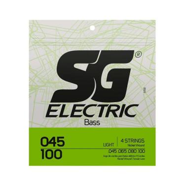 Imagem de Encordoamento Sg P/ Contrabaixo De 4 Cordas Níquel 45/100 - Ec0457