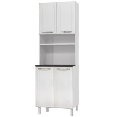 Imagem de Paneleiro Duplo Esmeralda 4 Portas Telasul Branco