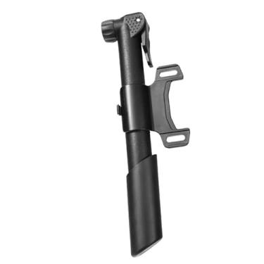 Imagem de menolana Mini bomba de bicicleta, bomba de pneu de bicicleta 80PSI Presta & Schrader, pequena de ar doméstica montada em quadro para mountain BMX, estrada,
