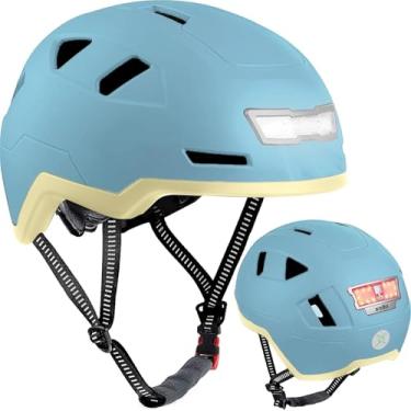 Imagem de XNITO Capacetes infantis de bicicleta para meninos e meninas | Ajuste de cabeça de 51 a 54 cm de circunferência | Certificado duplo CPSC e NTA-8776 | Capacetes multiesportivos com luzes LED, fivela