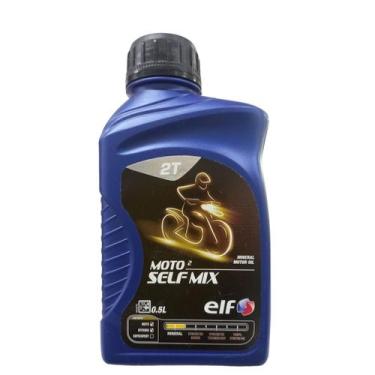 Imagem de Óleo de motor 2 Tempos Mineral ELF Moto 2 Self Mix Mineral - 500ml