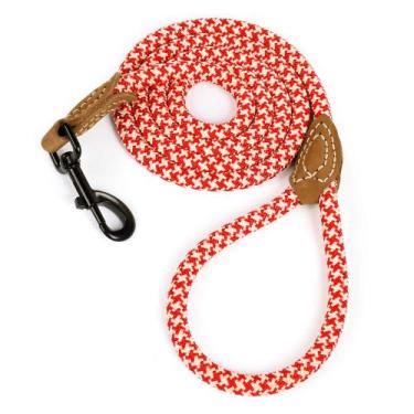 Imagem de Dog Rope Leash Mile High Life Mountain Climbing Red Khaki1