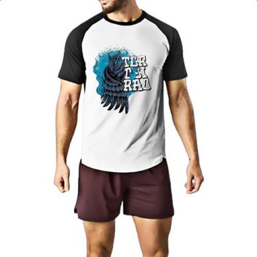 Imagem de Camiseta Raglan Terceirao Coruja - Alearts, GG