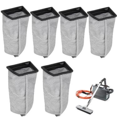 Imagem de PPS-006 CH3000 Sacos de filtro de pano para aspirador de pó Hoover Porta Power Swingette S1015 S1029 CH30000 comercial - peça de reposição 43662023-6 unidades