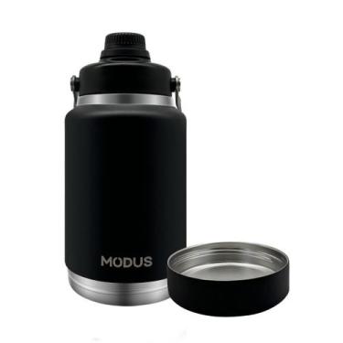 Imagem de Garrafa Térmica de Água Café Suco 1,9 Litros Com Divisória Compartimen