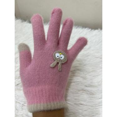 Imagem de Luva Infantil Frio Inverno de Lã 3 a 12 Anos Aquece - princesa, 3, 5 a