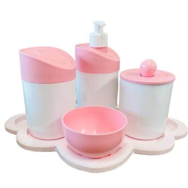 Imagem de Kit Baby Higiene SEM PERSONALIZAR c/bandeja Nuvem COLORIDA - Senior, R