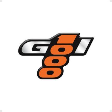 Imagem de Adesivo Emblema Gol 1000 Laranja Tampa Traseira - Genérico - SPORTINOX