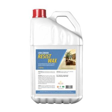 Imagem de Cera Incolor Antiderrapante Resist Wax Riccel 5 litros, Branca
