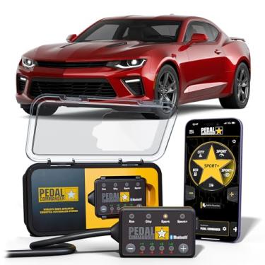 Imagem de Pedal Commander - PC49 para Chevrolet Camaro (2016 e mais recentes) (6ª geração) Compatível com: 1LS, 1LT, 1SS, 2LT, 2SS, 3LT, LT1, ZL1 e todos os outros modelos (2,0L 3,6L 6,2L) | Controlador de resposta do acelerador