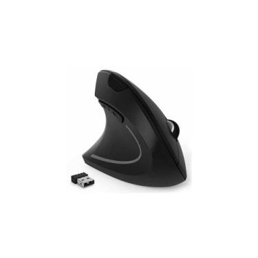 Imagem de Mouse vertical sem fio para esquerda ajustável DPI óptico - Lightbek O
