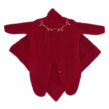 Imagem de Aconchego do Primeiro Abraço do Bebê Flowers - Kowak Baby, Vermelho